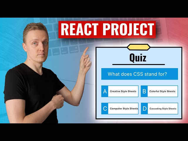 How to Build a Quiz With React Hooks - Beginner React Project