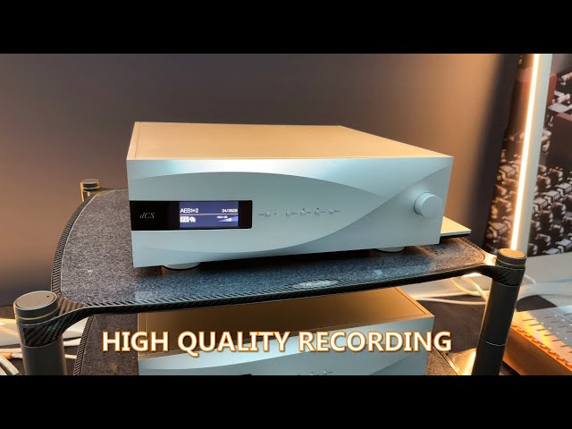 dCS Ring DAC APEX and Wilson Audio - Live at HIGH END SHOW