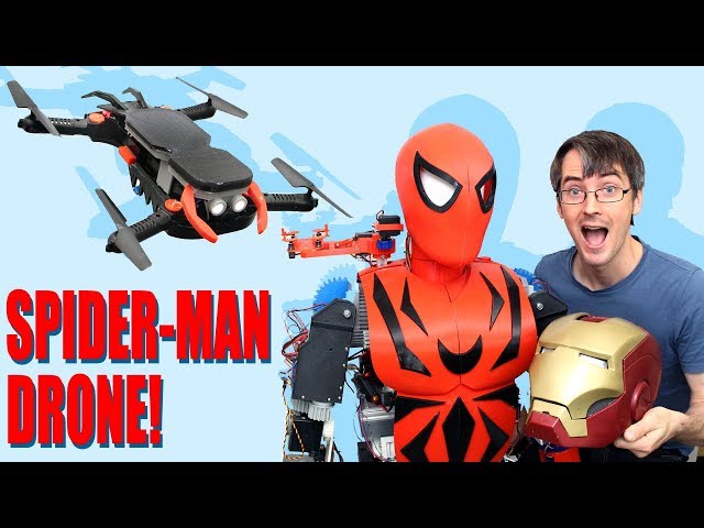 Spider-Man Homecoming Drone Launcher | James Bruton