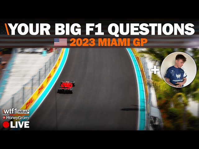 Your BIG F1 Questions at the 2023 Miami GP (with Brendon Leigh)
