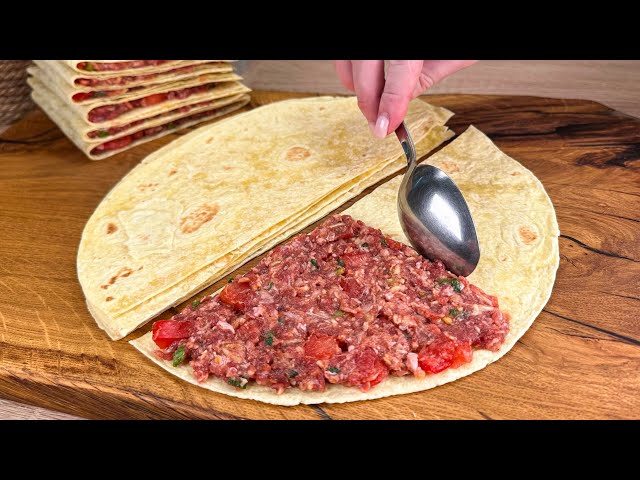 This is the tastiest tortilla you've ever tasted! Crispy and juicy at the same time!