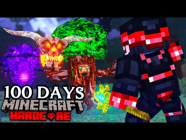 I Survived 100 Days as a SUMMONER in Hardcore Minecraft