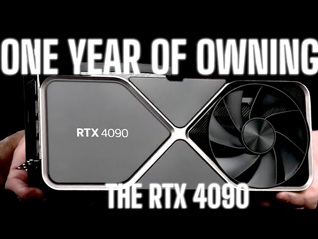 The INSANITY that is owning the RTX 4090 | Long term review