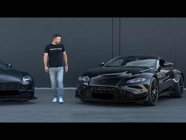 Aston Martin Vantage GT8 vs. Vantage F1, loudest Aston Martin ever ?! / The Supercar Diaries