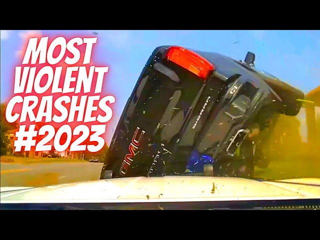 MOST SHOCKING AND DEVASTATING CAR CRASHES  OF #2023