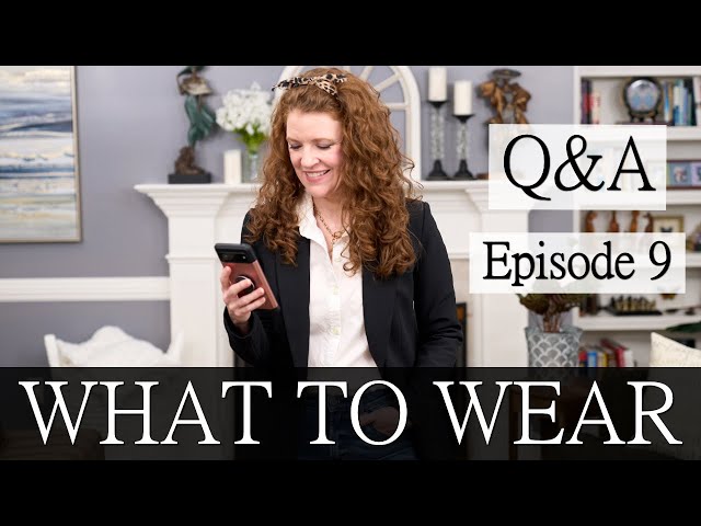What To Wear Q&A #9 / Blazers & Button Shirts, Neutrals, Sweatshirt Dress, Anorak Jackets, Pearls