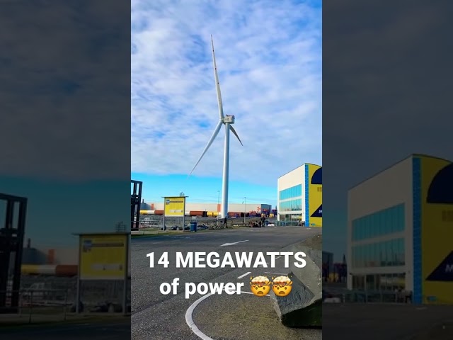 The world’s BIGGEST wind turbine!! #Shorts