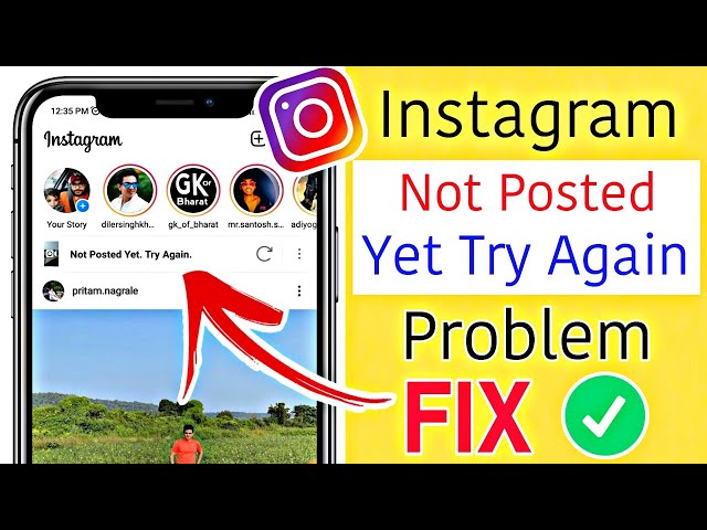 Not Posted Yet Try Again Instagram | Insta videoPost Nahi Ho Raha To Kya Kare