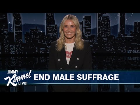 Guest Host Chelsea Handler Has a Message for Men Everywhere