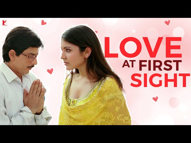 Love at first sight scenes | Rab Ne Bana Di Jodi, Jab Tak Hai Jaan |Shah Rukh Khan, Anushka, Katrina
