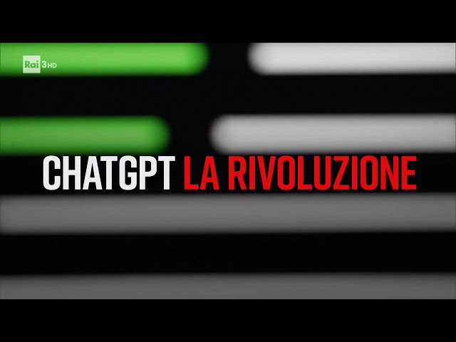 ChatGPT, la rivoluzione - PresaDiretta 30/10/2023