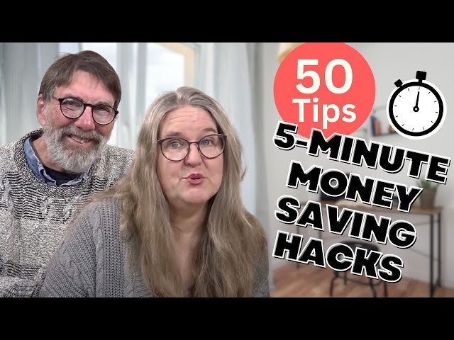 Easy Frugal Ways to Save Money in 5 Minutes or Less