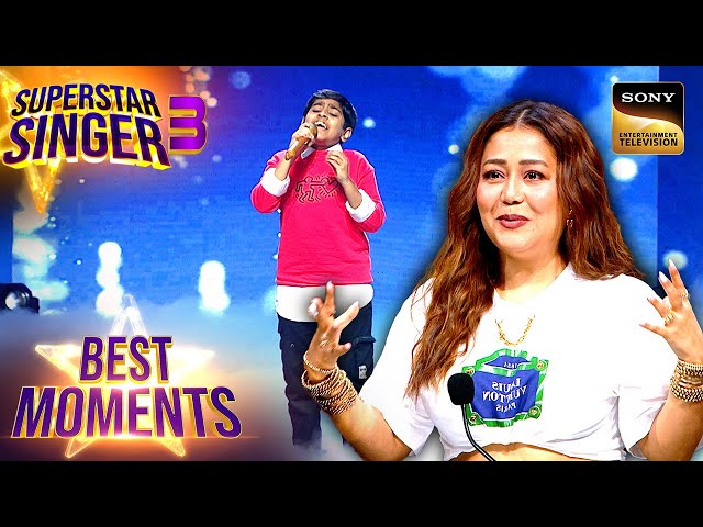 Superstar Singer S3 | Atharva के Performance ने Neha को दिए Goosebumps | Best Moments