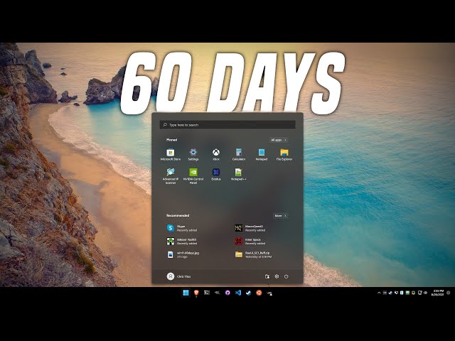 Windows 11 The 60 Day Review
