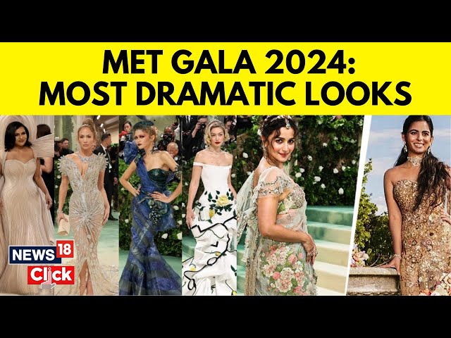2024 Met Gala: The MET Gala 2024 Was All About Metallic Eyes And Striking Lips | Red Carpet | G18V