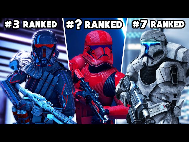 Battlefront 2 - Ranking EVERY REINFORCEMENT from WORST to BEST (FINAL UPDATE)