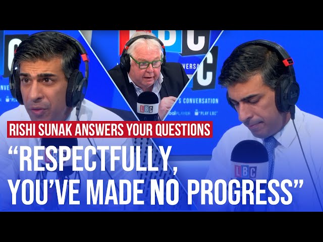 Rishi Sunak grilled by LBC callers