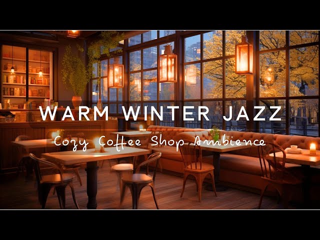 Mellow Jazz Music in a Cozy Space | Relax with blizzards and Jazz Music
