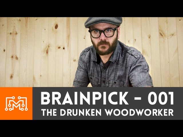 BrainPick - Q & A with David Picciuto (The Drunken Woodworker) | I Like To Make Stuff