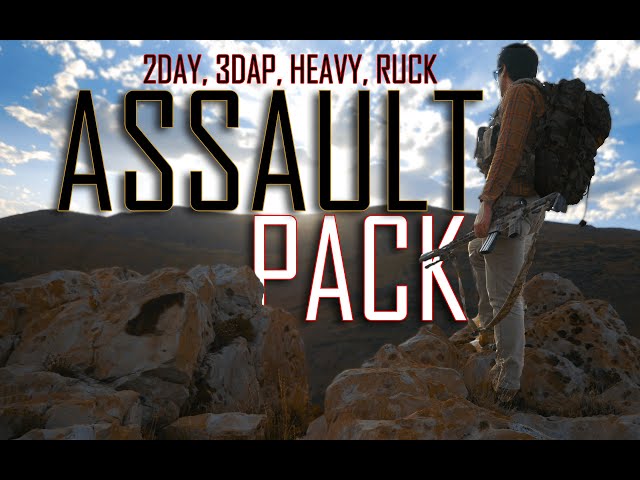 Choosing The Right Assault Pack