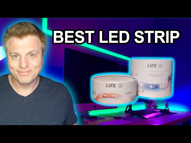 LIFX Z Strip Setup and Demo - Best WiFi LED tape light strip