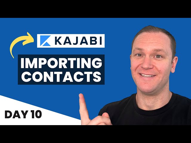 How to Import Contacts into Kajabi (Easy Tutorial)