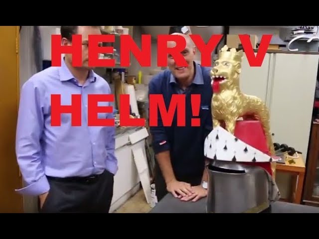 Henry V's jousting helm reproduced, Part 1 - Capwell & Easton