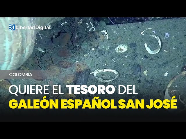Colombia iniciará una misión para recuperar el tesoro del galeón español San José
