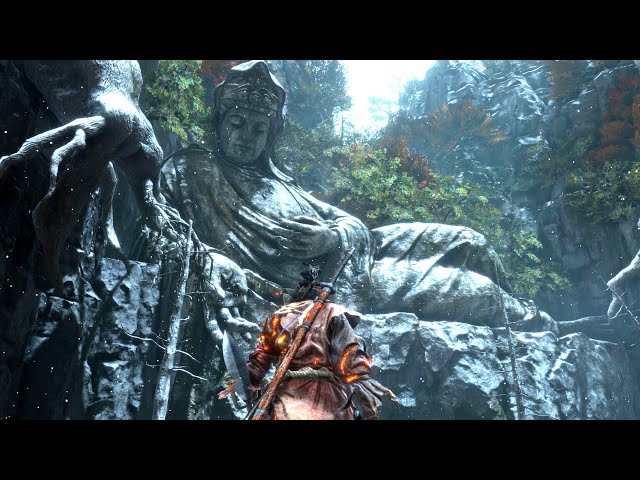Sekiro - Exploring Sunken Valley | Stealth Kills & Boss Fight | No HUD Gameplay