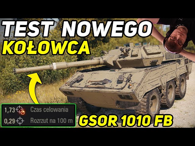 GSOR 1010 FB = "Leopard 1 na KÓŁKACH?" / Test nowego pojazdu premium w World of Tanks
