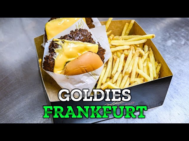Ultimativer Burger-Test: Goldies Smash Burger in Frankfurt! 🍔🔥🍟