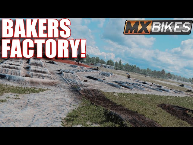 THE MOST REALISTIC AND BEST COMPOUND IN MXBIKES IS HERE!? (Bakers Factory)