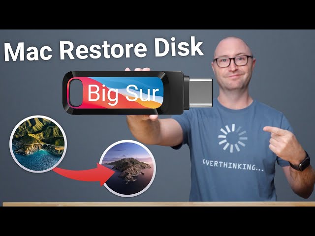 Creating a Restore Disk for M1 and Intel Macs | Downgrade macOS Big Sur to Catalina!