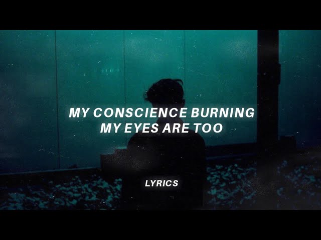 my conscience burning my eyes are too (tiktok version) lyrics | Famy - Ava [tiktok song]