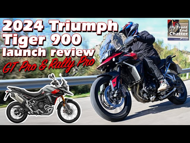 2024 Triumph Tiger 900 GT Pro and Rally Pro launch test review