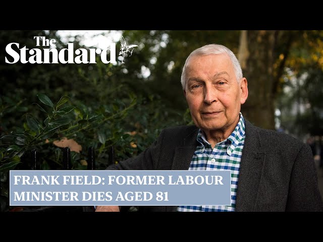 Frank Field: Former Labour minister and crossbench peer dies aged 81