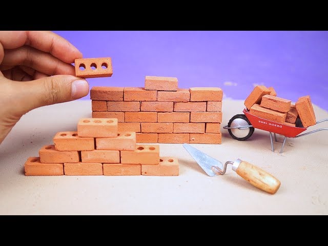 Make Awesome Mini bricks for bricklaying
