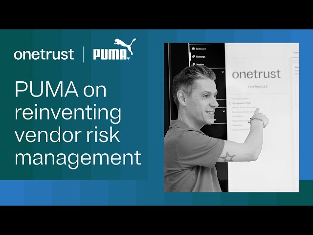 PUMA on reinventing vendor risk management