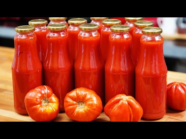 👉The Easiest and Tastiest Tomato Juice for Winter | Chef Paul Constantin