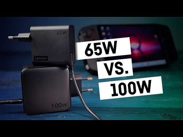 Is The LEGION GO getting more FPS with a 100W Charger?