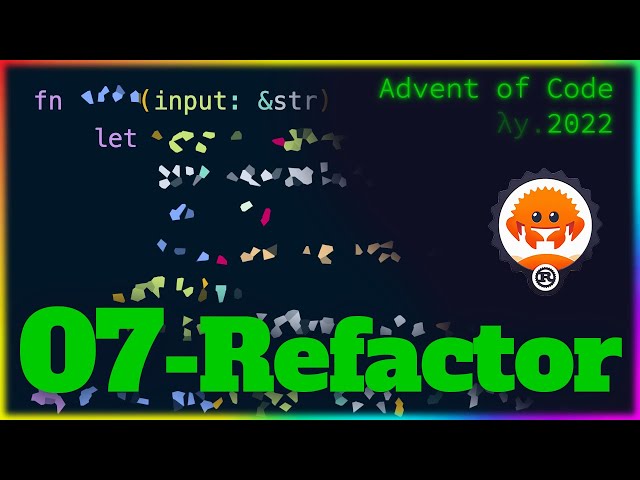 Refactoring for loops to folds in Rust | Advent of Code Day 07 Refactor