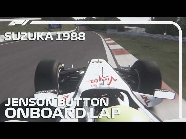 Jenson Buttun's BrawnGP Onboard Lap Around Suzuka Circuit 1988