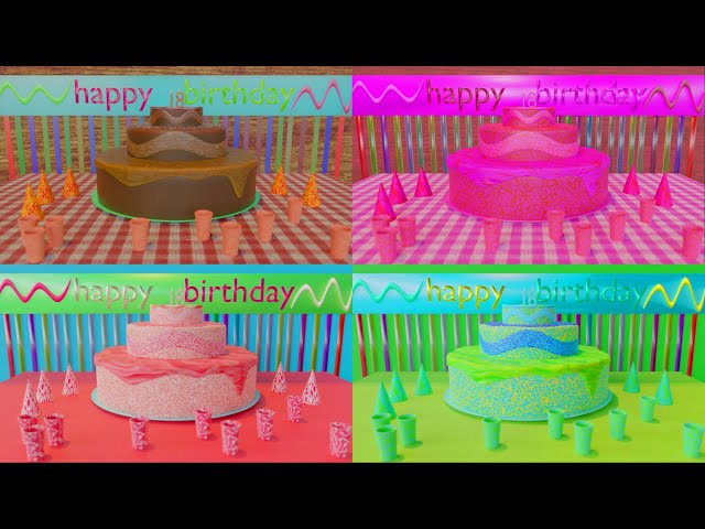 Blender Timelapse - Birthday Cake