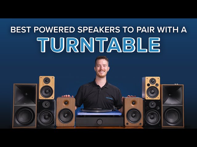 Best Powered Speakers to Pair With a Turntable || Andover Audio, Peachtree, Kanto, Klipsch
