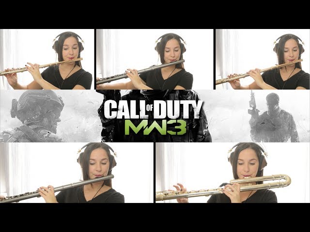 Call of Duty Modern Warfare 3 Theme Song Flute Cover | With Sheet Music!