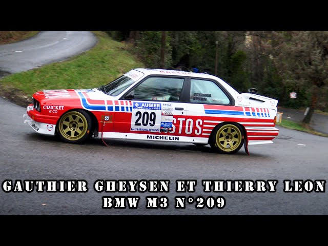 Rallye de Vaison la Romaine 2024 - BMW M3 N°209 - Gautier GHEYSEN et Thierry LEON