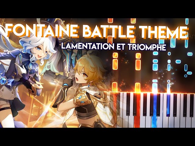 Lamentation Et Triomphe - Genshin Impact: Fontaine Battle Theme | Piano