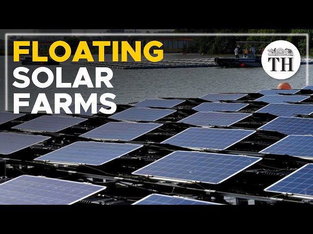 World’s largest floating solar farms being built in Singapore