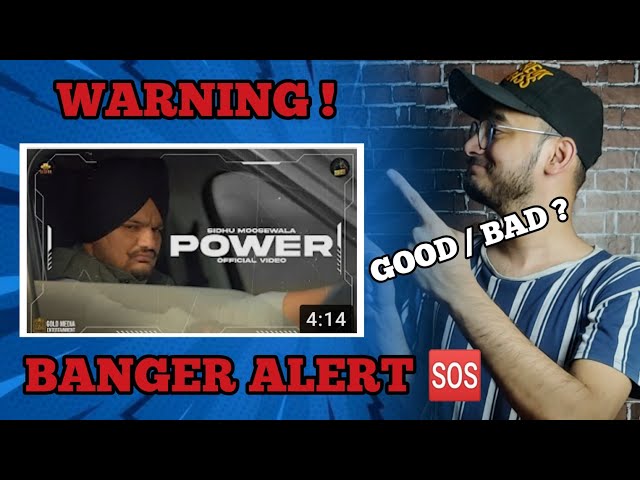 Power (Full Video) Sidhu Moose Wala | The Kidd | Sukh Sanghera | Moosetape | Reaction / Review