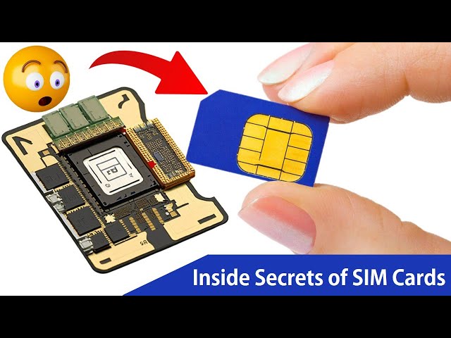 Look! Uncovering the Secrets of the SIM Card | What's Really Inside Your SIM Card | How They Work